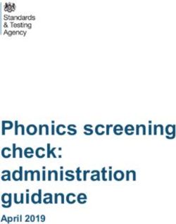 Phonics screening check: administration guidance - April 2019