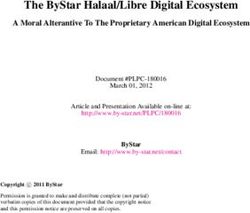 THE BYSTAR HALAAL/LIBRE DIGITAL ECOSYSTEM
