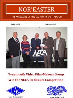 NOR'EASTER - Tynemouth Video Film-Makers Group Win the NECA 20 Minute Competition - The North East Region of the IAC