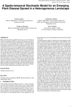 A Spatio-temporal Stochastic Model for an Emerging Plant Disease Spread in a Heterogeneous Landscape
