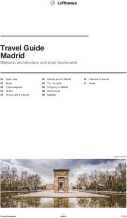 Travel Guide Madrid Majestic architecture and royal boulevards