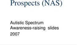 Prospects (NAS) Autistic Spectrum Awareness-raising slides 2007