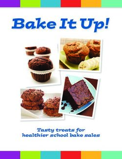 Bake It Up! - Tasty treats for healthier school bake sales - Nutrition ...