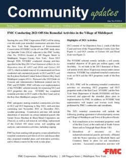 FMC Conducting 2021 Off-Site Remedial Activities in the Village of Middleport