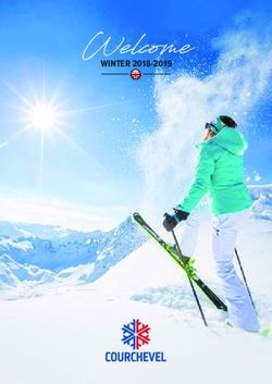 Welcome WINTER 2018-2019 - Courchevel