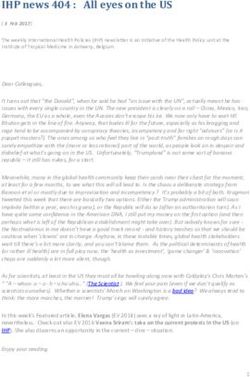 IHP news 404 : All eyes on the US - International Health Policies