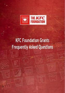 KFC Foundation Grants Frequently Asked Questions - KFC Foundation Grants - FAQs