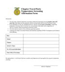 2021 State FFA Convention - COVID-19 Policies and Guidelines - Better Days through Better Ways - Tennessee FFA