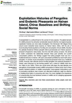 Exploitation Histories of Pangolins and Endemic Pheasants on Hainan Island, China: Baselines and Shifting Social Norms