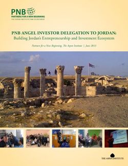 PNB ANGEL INVESTOR DELEGATION TO JORDAN: BUILDING JORDAN'S ENTREPRENEURSHIP AND INVESTMENT ECOSYSTEM - PARTNERS FOR A NEW BEGINNING, THE ASPEN ...