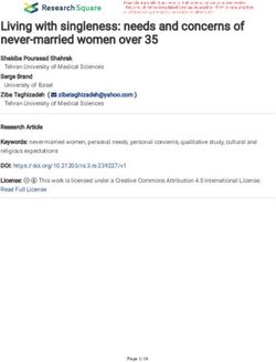 Living with singleness: needs and concerns of never-married women over 35