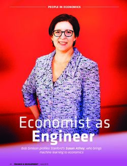 Engineer Economist as - PEOPLE IN ECONOMICS - International Monetary ...