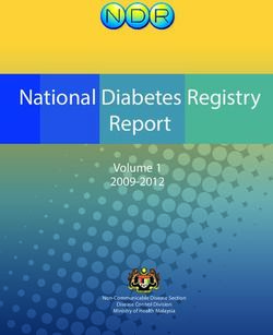 National Diabetes Registry Report - Volume 1 2009-2012 - Non-Communicable Disease Section