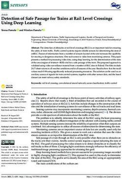 Detection of Safe Passage for Trains at Rail Level Crossings Using Deep Learning