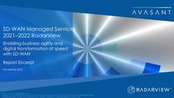 SD-WAN Managed Services 2021-2022 RadarView - Wipro