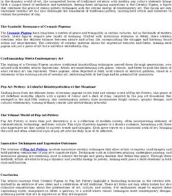 Elevating Art Forms: The Fusion of Ceramic Pigeons and Pop Art Pottery