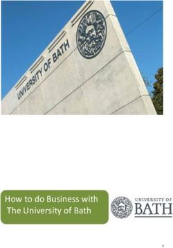 How to do Business with The University of Bath