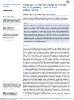 Language selection contributes to intrusion errors in speaking: Evidence from picture naming