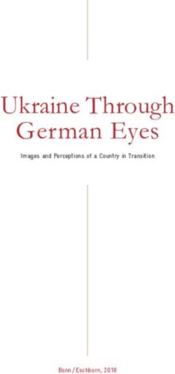 Ukraine Through German Eyes - Images and Perceptions of a Country in Transition - Bonn / Eschborn, 2018 - GIZ