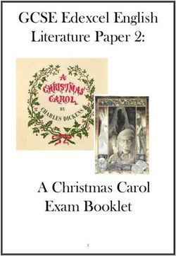 GCSE Edexcel English Literature Paper 2: A Christmas Carol Exam Booklet
