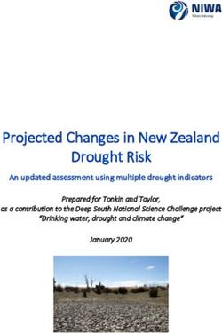 Projected Changes in New Zealand Drought Risk - Deep South ...