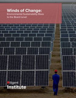 Winds of Change: Environmental Sustainability Rises to the Board Level - Diligent Institute