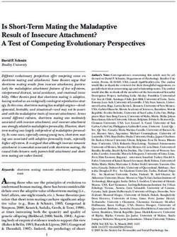 Is Short-Term Mating the Maladaptive Result of Insecure Attachment? A Test of Competing Evolutionary Perspectives
