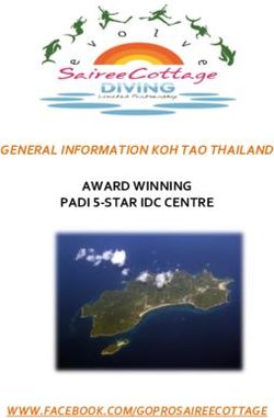 GENERAL INFORMATION KOH TAO THAILAND - AWARD WINNING PADI 5-STAR IDC CENTRE - WWW.FACEBOOK.COM/GOPROSAIREECOTTAGE