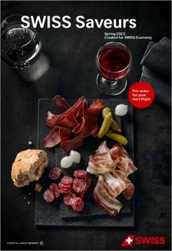 SWISS Saveurs Spring 2023 Created for SWISS Economy Pre-order for your next flight