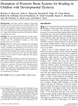Disruption of Posterior Brain Systems for Reading in Children with Developmental Dyslexia