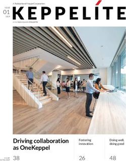 Driving collaboration as OneKeppel - Keppel Corporation