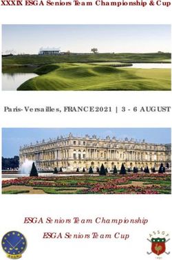 XXXIX ESGA Seniors Team Championship & Cup - Paris-Versailles, FRANCE 2021 | 3 - 6 AUGUST - ESGA Seniors Team Championship ESGA Seniors Team Cup ...