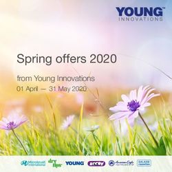 Spring offers 2020 from Young Innovations - 01 April - 31 May 2020 - YOUNG DENTAL