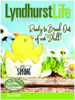 Ready toBreak Out of our Shell! - 1 April 2021 - City of Lyndhurst ...