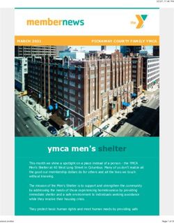 Ymca men's shelter - YMCA of Central Ohio