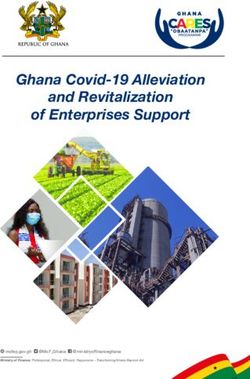 Ghana Covid-19 Alleviation and Revitalization of Enterprises Support