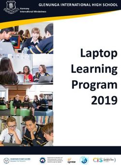 Laptop Learning Program 2019 - GLENUNGA INTERNATIONAL HIGH SCHOOL International Mindedness - Glenunga International High ...