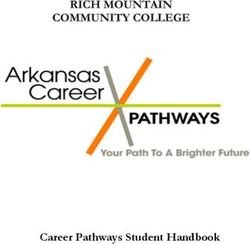 Career Pathways Student Handbook