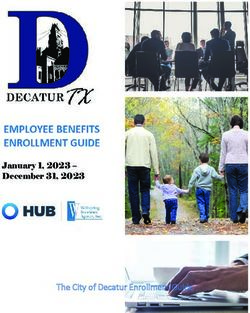 January 1, 2023 - December 31, 2023 - The City of Decatur Enrollment Guide