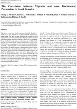The Correlation between Migraine and some Biochemical Parameters in Saudi Females