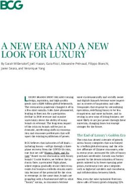 A NEW ERA AND A NEW LOOK FOR LUXURY - By Sarah Willersdorf, Jo&euml;l Hazan, Guia Ricci, Alexandre Pr&eacute;naud, Filippo Bianchi, Javier Seara, and ...