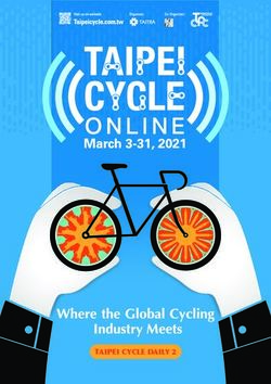 TAIPEI CYCLE PREVIEW 2021 - Show Daily