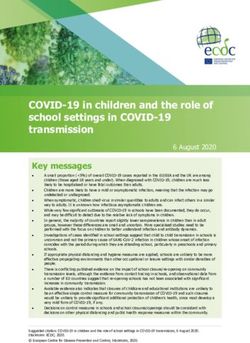 COVID-19 in children and the role of school settings in COVID-19 transmission - Europa EU