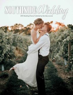 2018 Wedding Planner Published by the Daily Journal