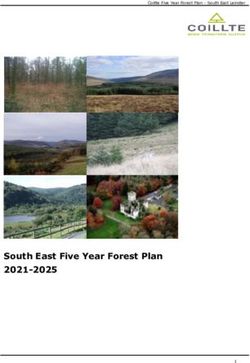 South East Five Year Forest Plan 2021-2025 - Coillte