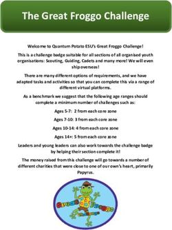 The Great Froggo Challenge
