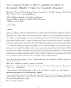 Does Dominant Prolapse in Other Compartments Affect the Assessment of Bladder Prolapse on Translabial Ultrasound? - Authorea