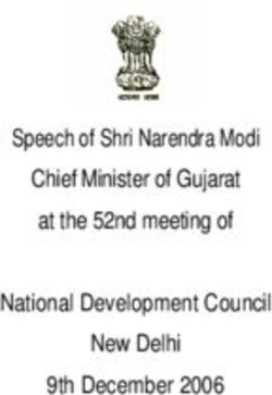 Speech of Shri Narendra Modi Chief Minister of Gujarat at the 52nd meeting of National Development Council New Delhi 9th December 2006