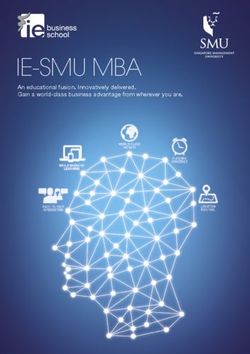 IE-SMU MBA An educational fusion. Innovatively delivered. Gain a world-class business advantage from wherever you are.