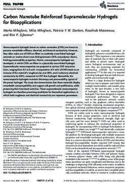 Carbon Nanotube Reinforced Supramolecular Hydrogels for Bioapplications